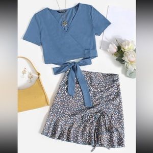 Shein Skirt and Top Set